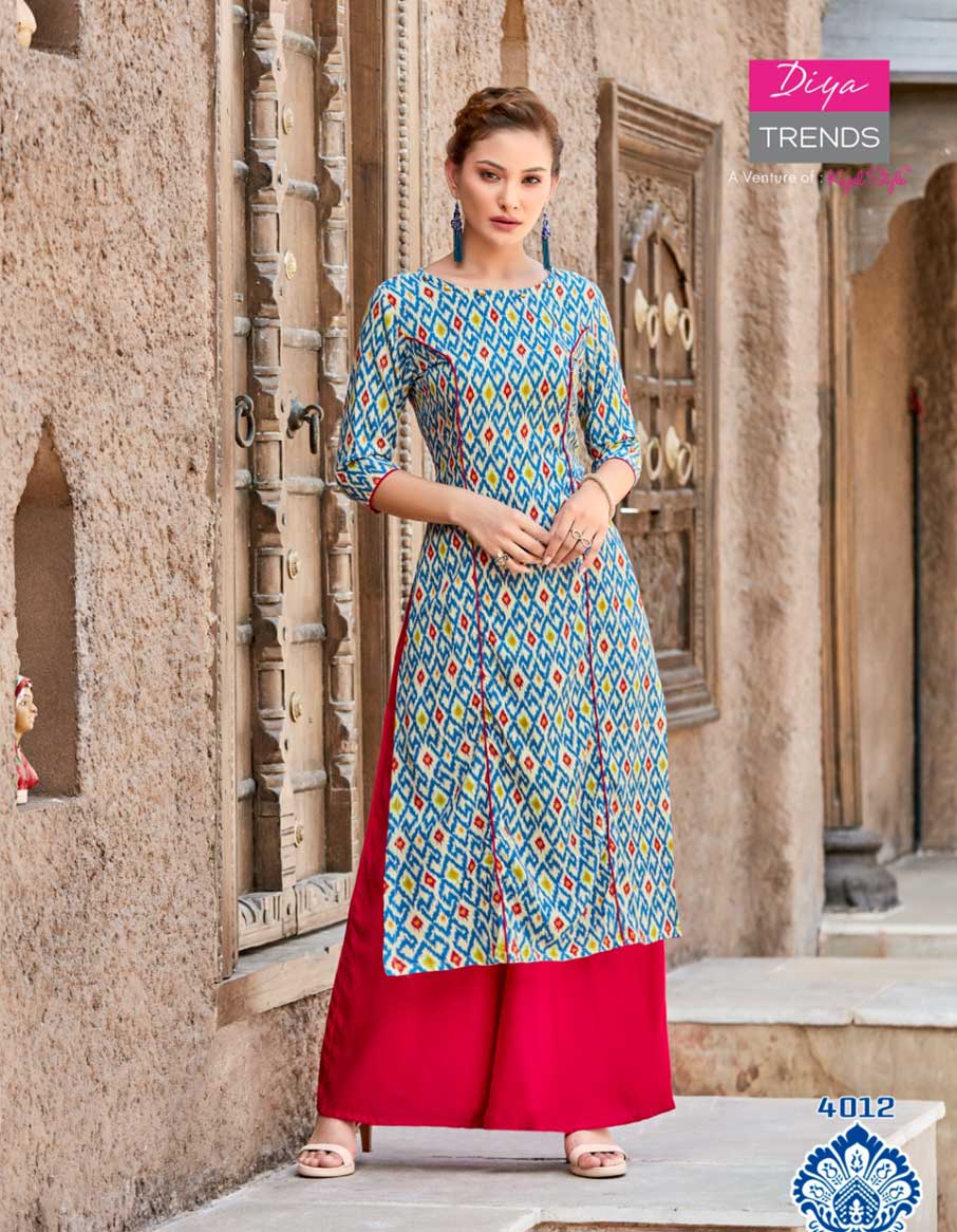 Gardencity Vol-4 Diya Trends Straight Mall Concept Kurti Gardencity Vol-4 Diya Trends Straight Mall Concept Kurti